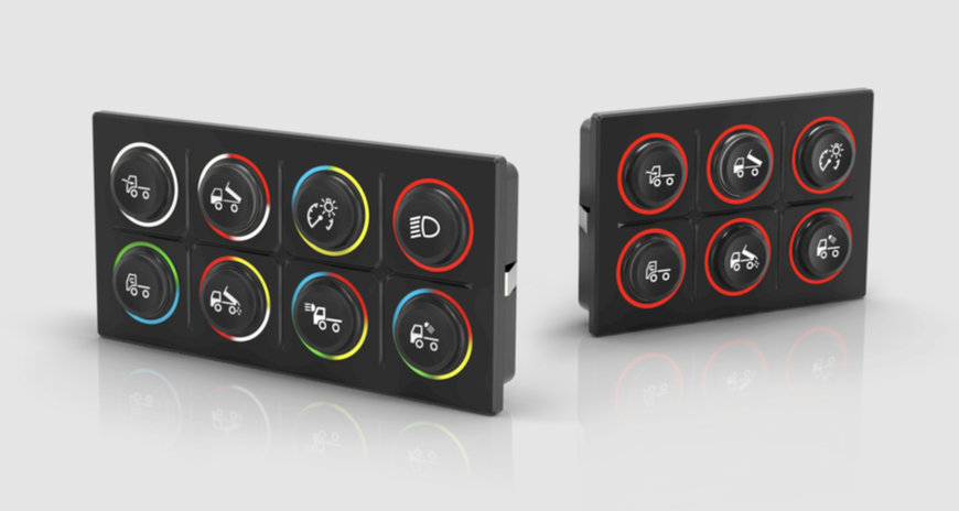 NIEUW SERIE 09 ROBUUSTE KEYPADS EAO MET 8 DRUKKNOPPEN